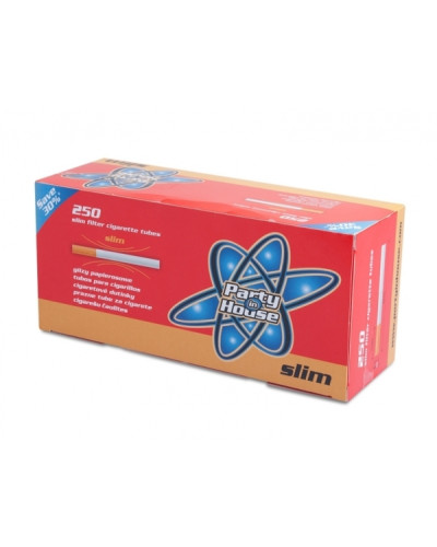 Гільзи для сигарет Tubes Party in House Slim (6,8мм) 250шт