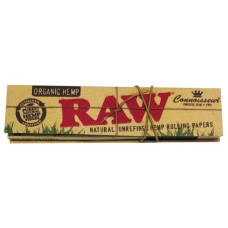 Бумага для самокруток Raw Organic Connoisseur King Size (32 шт + 34 типсы)