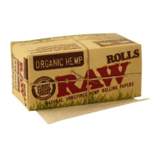 Бумага для самокруток RAW Organic Hemp Rolls (рулон 5 м)