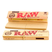 Папір для самокруток RAW Connoisseur King Size Slim (32 шт + 32 тіпси)