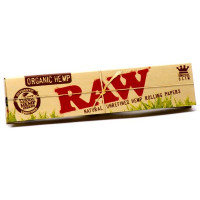 Папір для самокруток Raw Organic Hemp King Size Slim (32 шт)