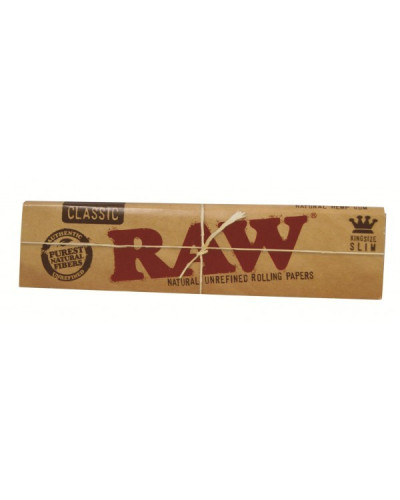 Бумага для самокруток RAW Classic King Size Slim (32 шт)