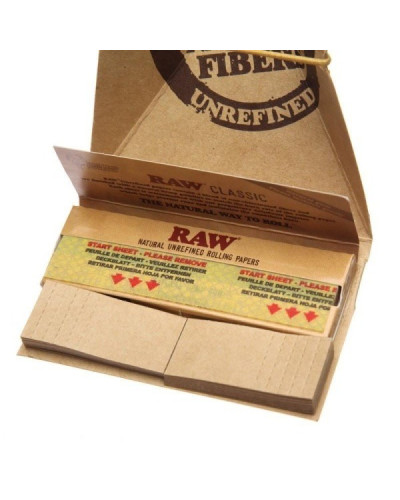 Папір для самокруток RAW Classic Artesano 1 1/4 (50 шт + 50 тіпс)