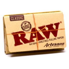 Папір для самокруток RAW Classic Artesano 1 1/4 (50 шт + 50 тіпс)
