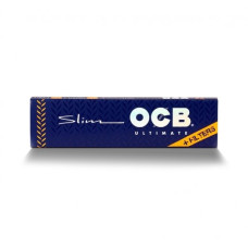 Папір для самокруток OCB Ultimate Slim +Tips (32 шт)