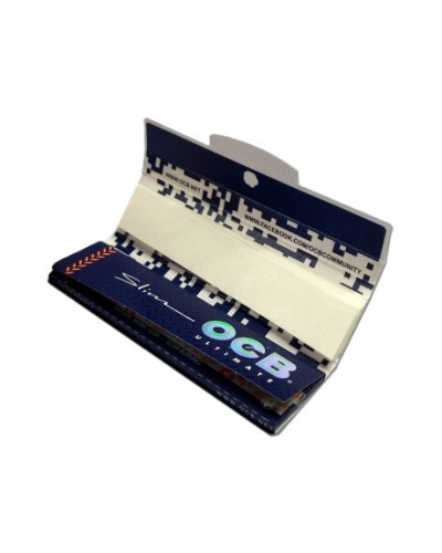 Папір для самокруток OCB Ultimate Slim +Tips (32 шт) Папір для самокруток OCB Ultimate Slim +Tips (32 шт)