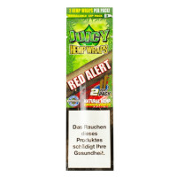 Бланти Juicy Jay's Hemp Wraps Red Alert Полуниця (2 шт)