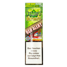 Бланти Juicy Jay's Hemp Wraps Red Alert Полуниця (2 шт)