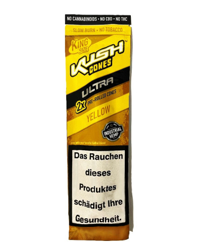 Бланты Kush Conical "Yellow" Цитрусы (2шт)