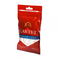 Фільтри для самокруток Filter tips Cartel King Size 8 mm (100 шт)
