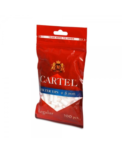 Фільтри для самокруток Filter tips Cartel King Size 8 mm (100 шт)
