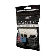 Фільтри для самокруток Filter tips Cartel LONG Regular 8 /22 mm (100 шт)