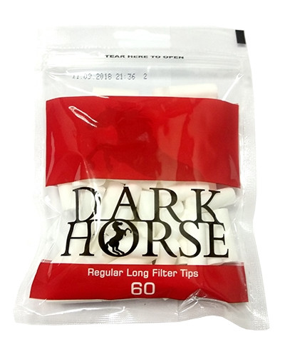 Фільтри для самокруток Dark Horse Long (60 шт)