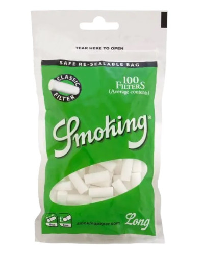 Фільтри для самокруток Smoking Regular Classic Long (100 шт)