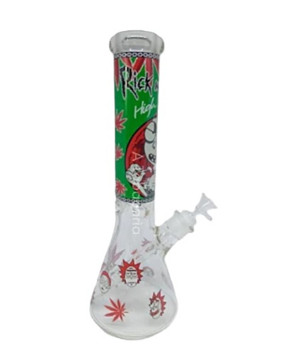 Бонг скляний "Rick and Morty" (26 см)