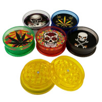 Гріндер пластиковий з принтом