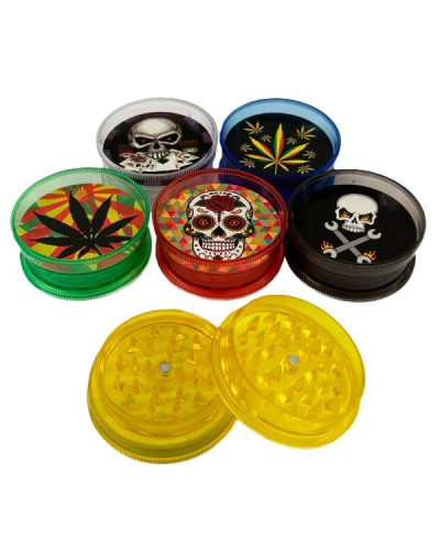 Гріндер пластиковий з принтом Гріндер пластиковий з принтом