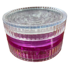 Гріндер акриловий з грою "Лабіринт" (рожевий)