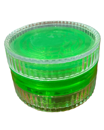 Гріндер акриловий з грою "Лабіринт" (зелений)