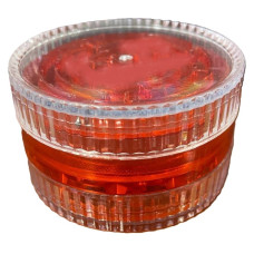 Гріндер акриловий з грою "Лабіринт" (червоний)