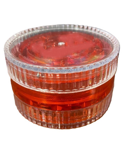 Гріндер акриловий з грою "Лабіринт" (червоний)