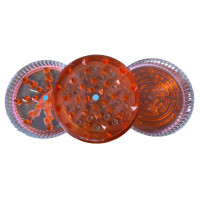 Гріндер акриловий з грою "Лабіринт" (червоний)