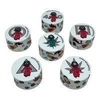 Гріндер металевий "Игра в кальмара"