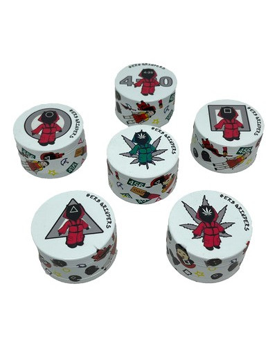 Гриндер металлический "Игра в кальмара"