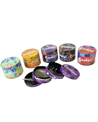 Гріндер металевий "Cookies" (чорний з жовтим) Гріндер металевий "Cookies" (чорний з жовтим)