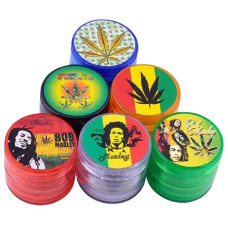 Гріндер акриловий з принтом