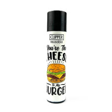 Запальничка CLIPPER D24 "Let`s eat Burger" #4