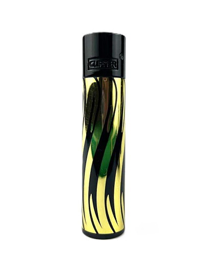 Зажигалка CLIPPER ELEGANT "Golden waves" (#3)