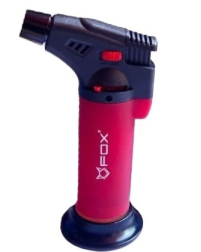 Запальничка-пальник "FOX" з підставкою червоний