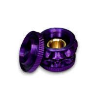 Ковпак латунний з чохлом "Черепи"