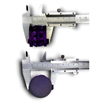 Ковпак латунний з чохлом "Черепи"