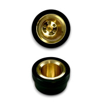 Ковпак латунний з чохлом "Черепи"