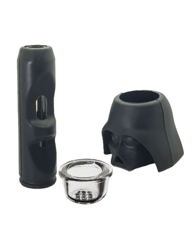 Трубка скляна "Darth Vader" (силікон)