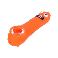 Трубка скляна  "Pickle Rick" (силікон)