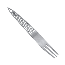 Вилка для тютюну 2х2 Weave Silver (срібна)
