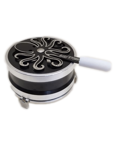 Калауд для кальяну Garden Red Stork восьминіг (сріблясто-чорний)