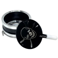 Калауд для кальяну Garden Red Stork череп (сріблясто-чорний)