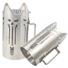 Ковпак для кальяну "Череп" срібло