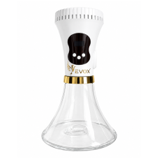 Електронний кальян EVOX WELLBO White з колбою Crystal White