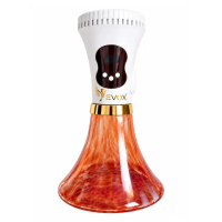 Электронный кальян EVOX WELLBO White с колбой Amber