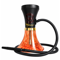 Электронный кальян EVOX WELLBO Black с колбой Amber