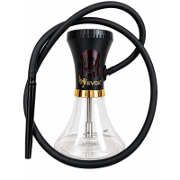 Электронный кальян EVOX WELLBO Black с колбой Crystal White