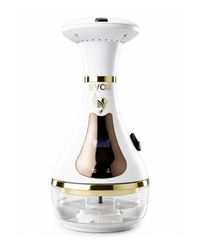 Електронний кальян EVOX White with Gold (Бело-золотистый)