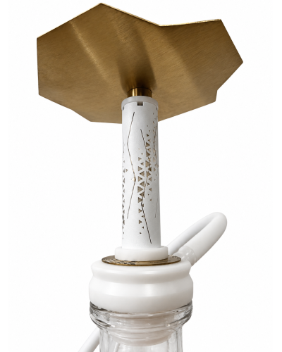 Кальян Embery Mini Mono Supreme Gold White 3.1 Кальян Embery Mini Mono Supreme Gold White 3.1