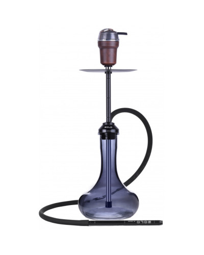 Кальян Gramm SOLO Black (колба Yahya Pear чорна)