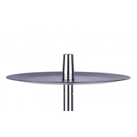 Кальян Gramm SOLO Silver (колба Yahya Pear прозора зі швом)